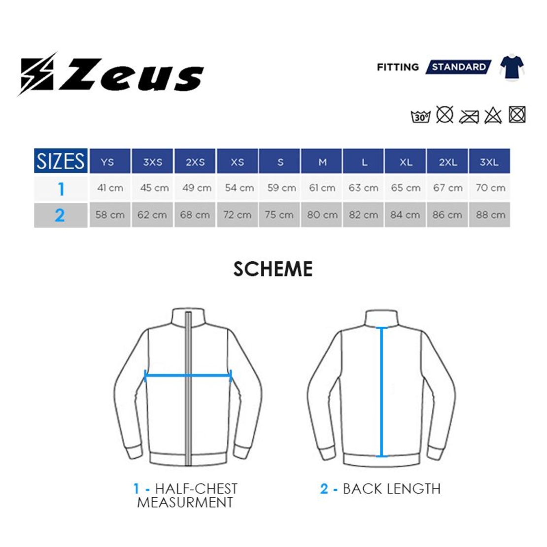 Детско Яке ZEUS Giubbotto Rangers Blu/Royal