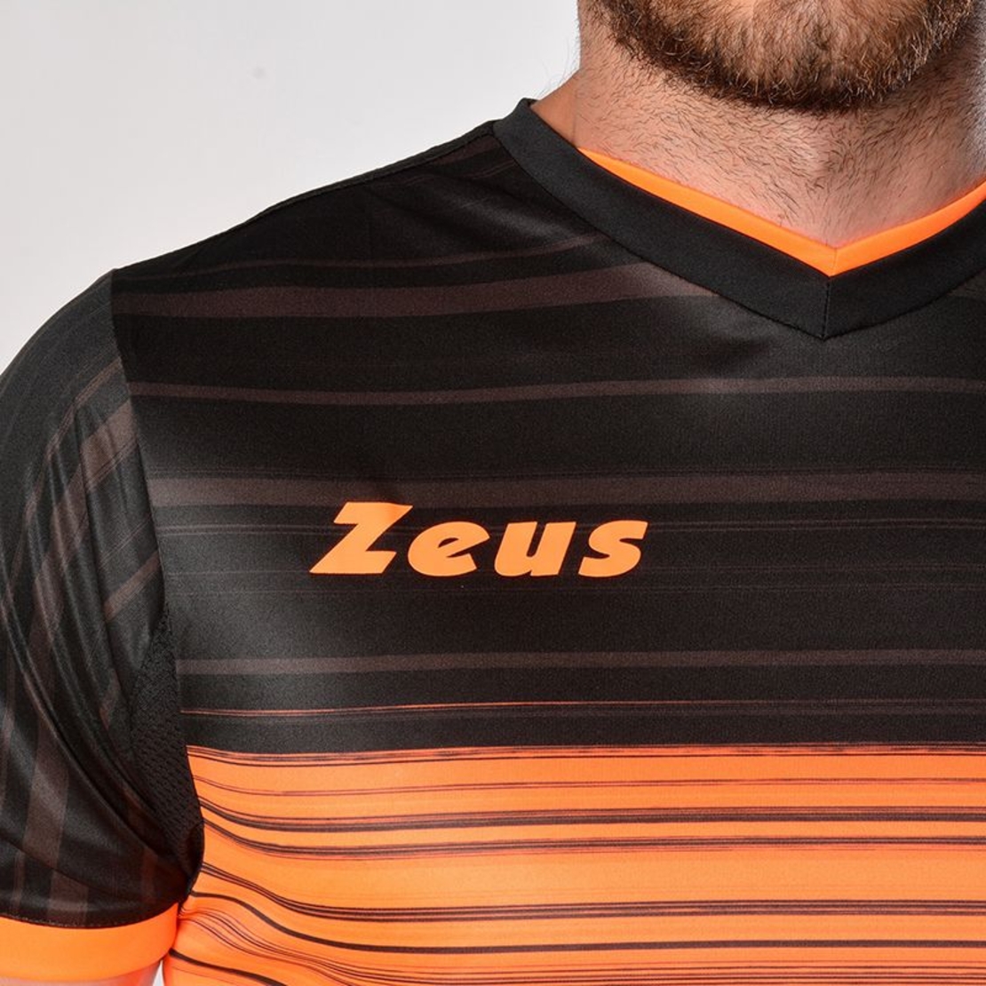 Футболен Екип ZEUS Kit Elios Arancio fluo/Nero