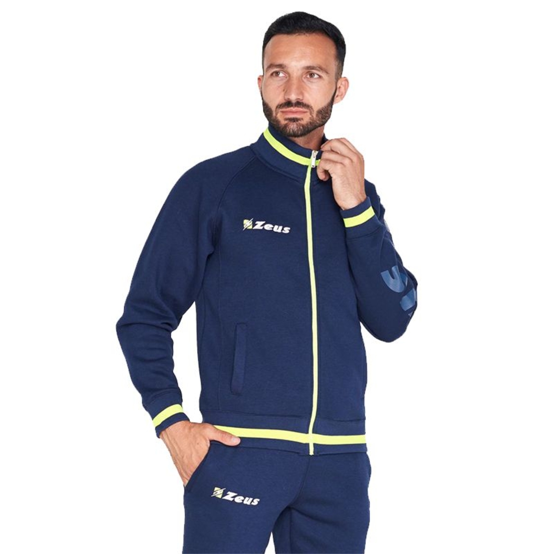 Мъжки Анцуг ZEUS Tuta Sirio Blu/Giallo Fluo