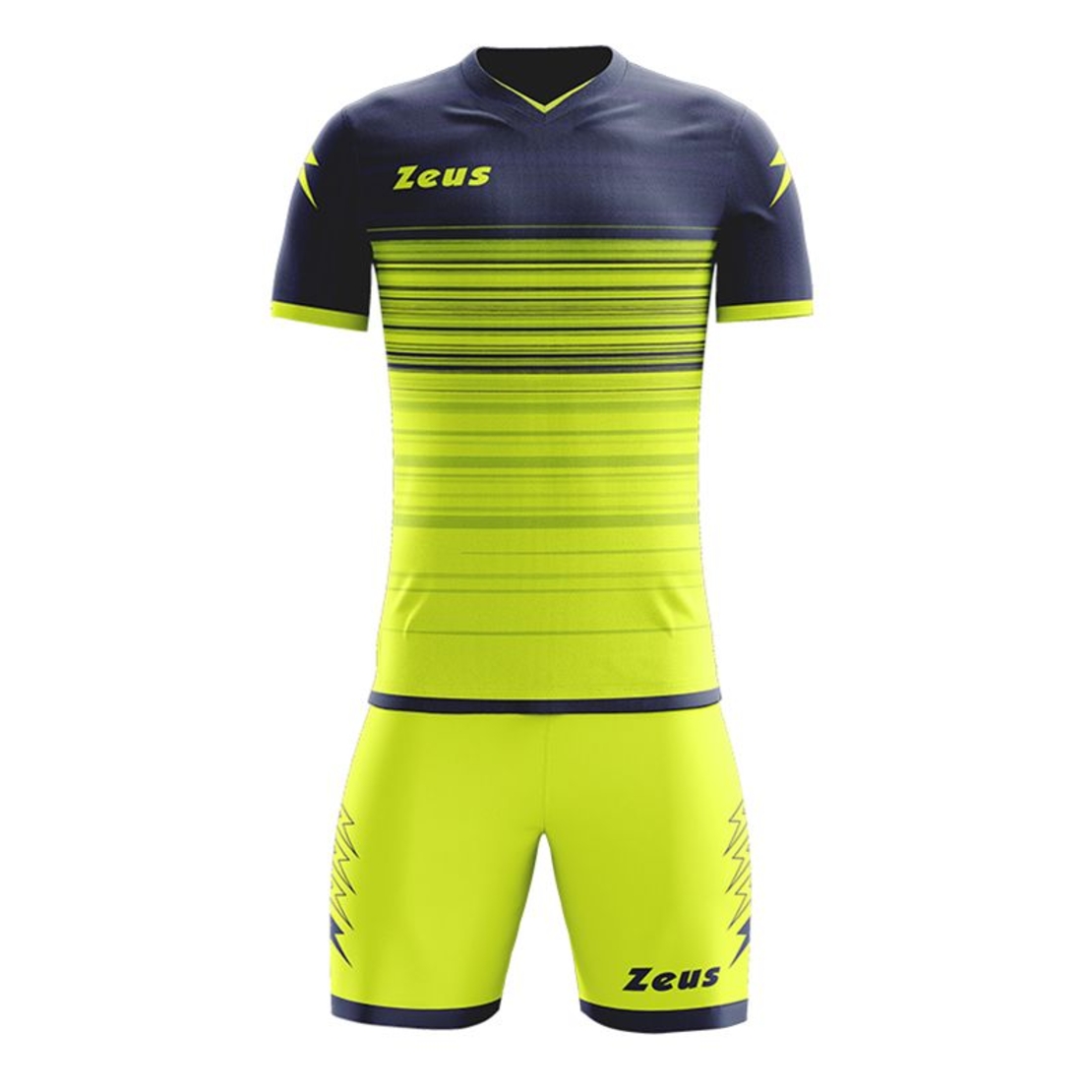 Футболен Екип ZEUS Kit Elios Giallo Fluo/Blu