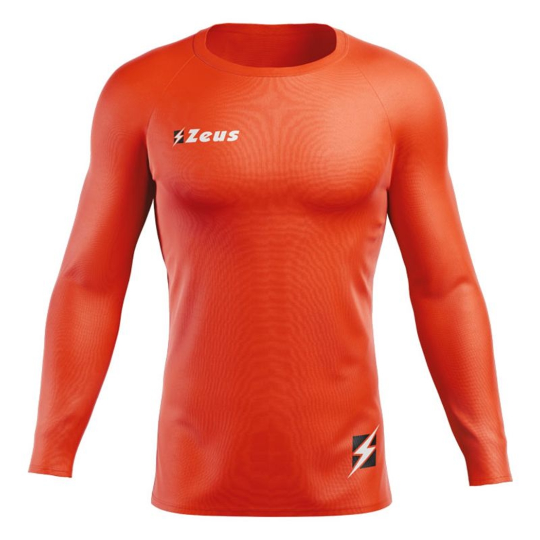 Детска Спортна Термо Блуза ZEUS Maglia Fisiko M/L Arancio fluo