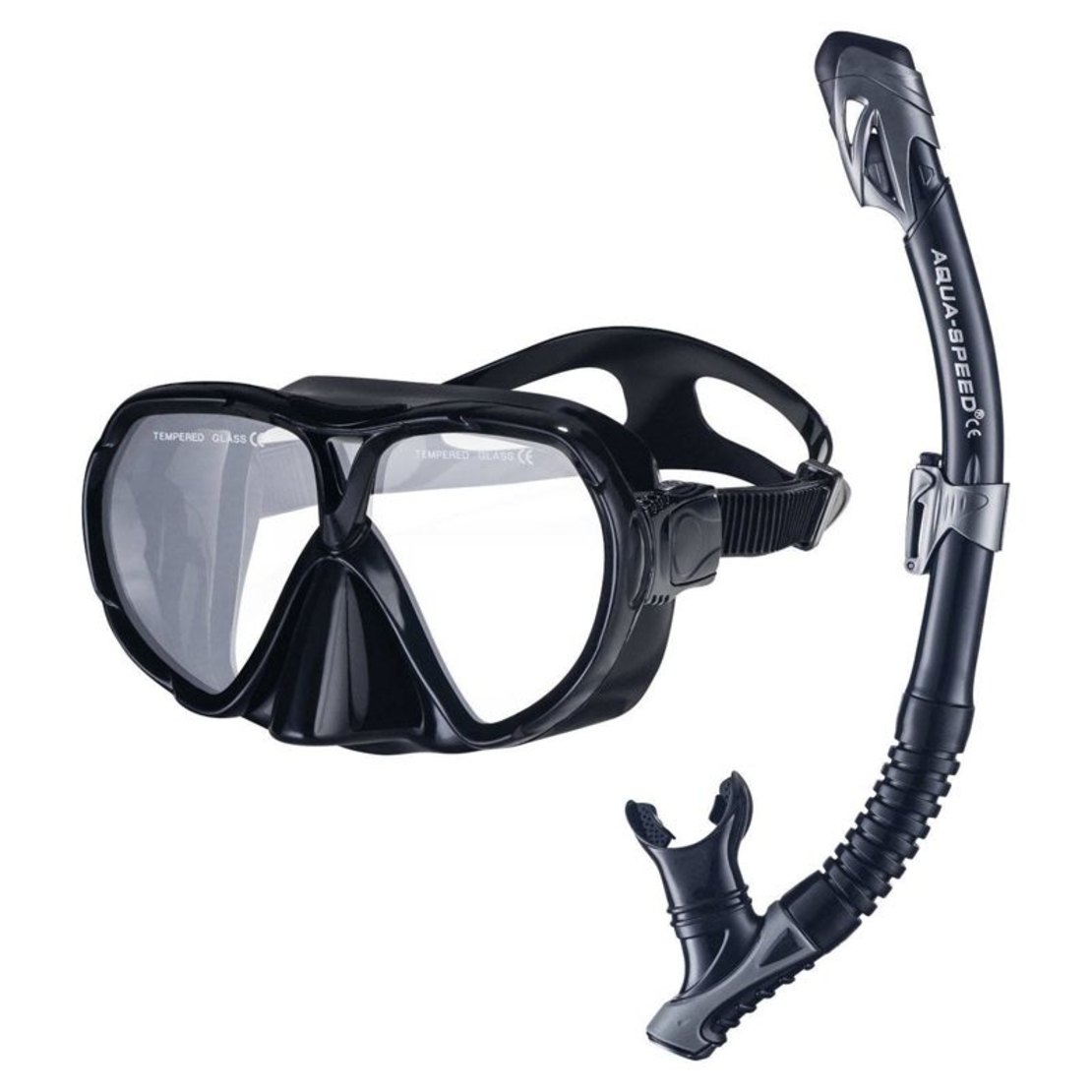 Комплект Маска и Шнорхел AQUA SPEED Snorkeling Set Vanua Borneo 07