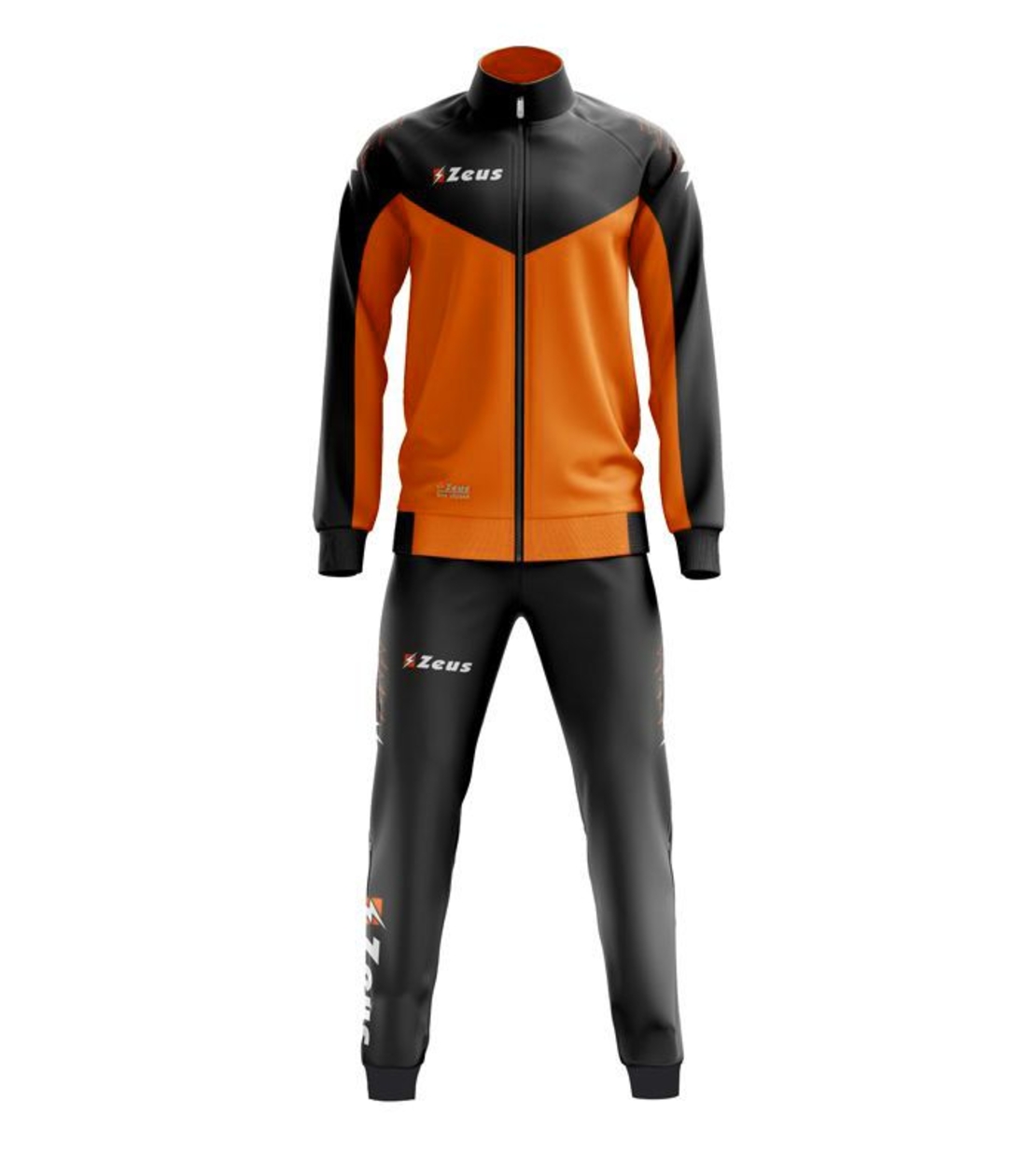 Детски Анцуг ZEUS Tuta Relax Ulysse Nero/Arancio Fluo