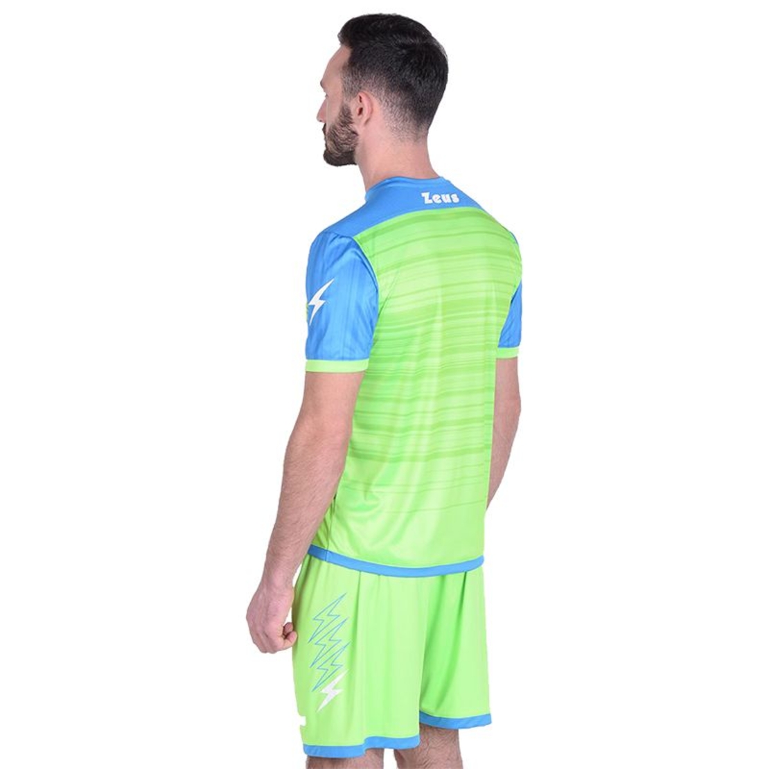 Футболен Екип ZEUS Kit Elios Light Royal/Verde fluo