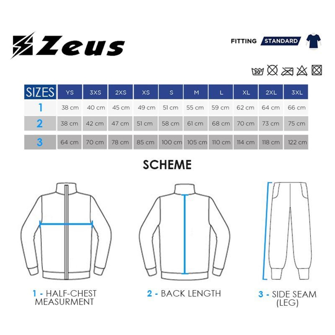 Детски Анцуг ZEUS Tuta Relax Ulysse Blu/Royal