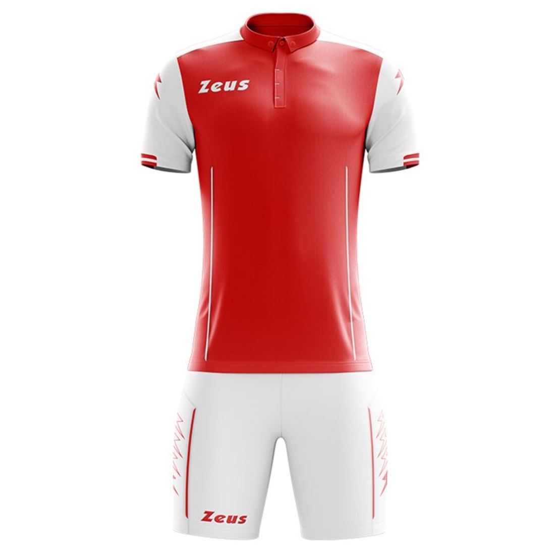 Детски Футболен Екип ZEUS Kit Aquarius Rosso/Bianco