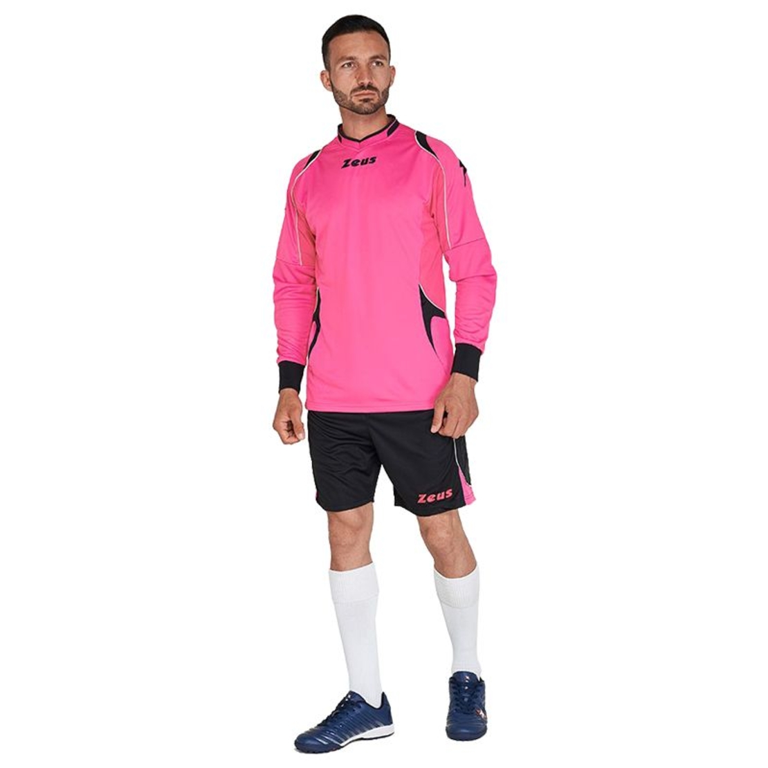 Вратарски Екип ZEUS Kit Gk Paros Fucsia/Nero