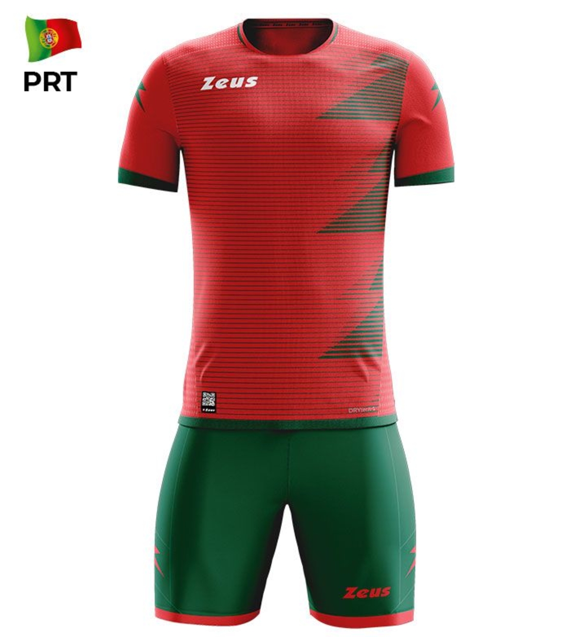 Спортен Екип ZEUS Kit Mundial PRT Rosso/Verde