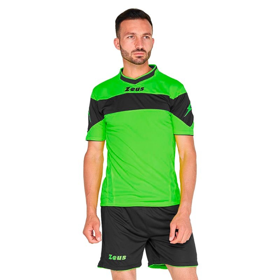 Футболен Екип ZEUS Kit Apollo Verde Fluo/Nero