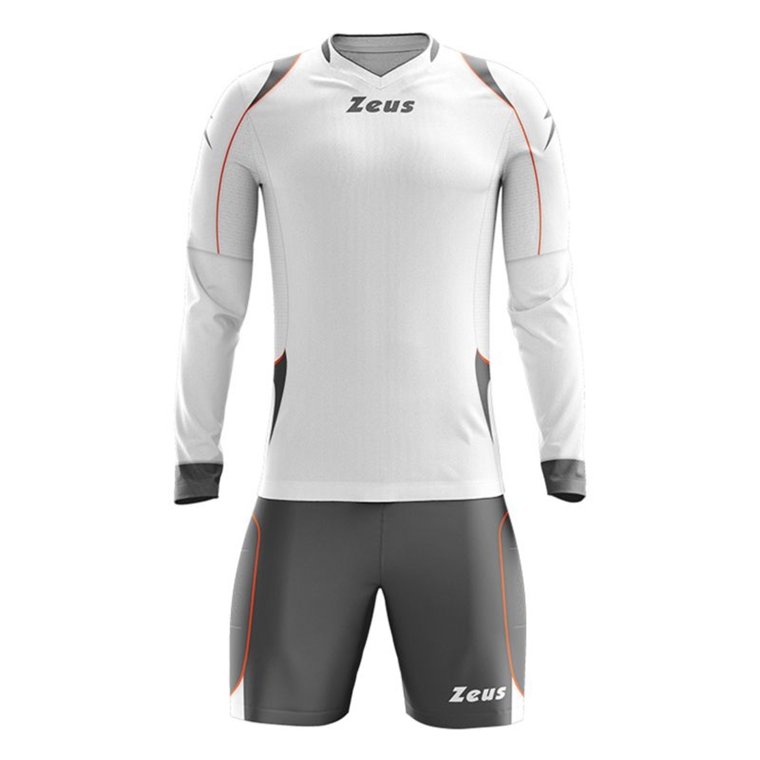Вратарски Екип ZEUS Kit Gk Paros Bianco/Grigio scuro