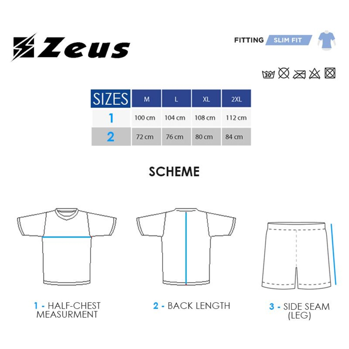 Футболен Екип ZEUS Kit Elios Giallo Fluo/Blu