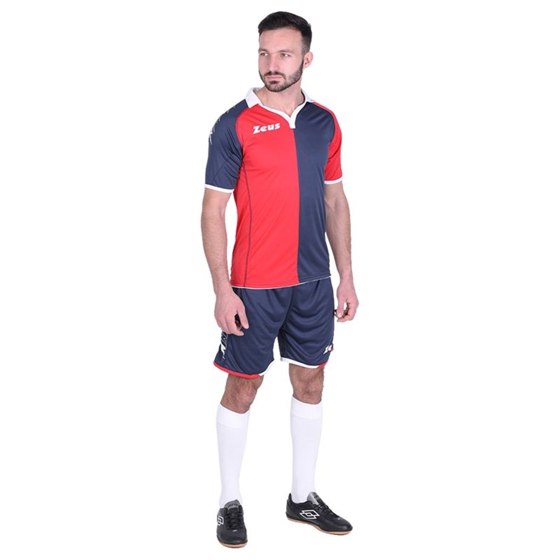 Футболен Екип ZEUS Kit Gryfon Blu/Rosso
