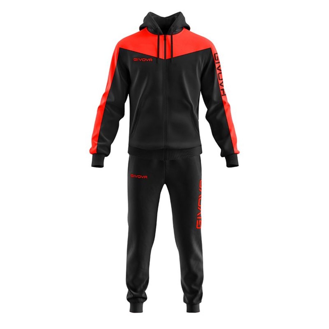 Детски Анцуг GIVOVA Tuta Roma Con Cappuccio Polarfleece 1210