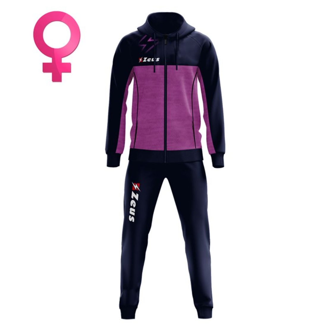 Детски Анцуг ZEUS Tuta Olympia Pink Fluo/Blu