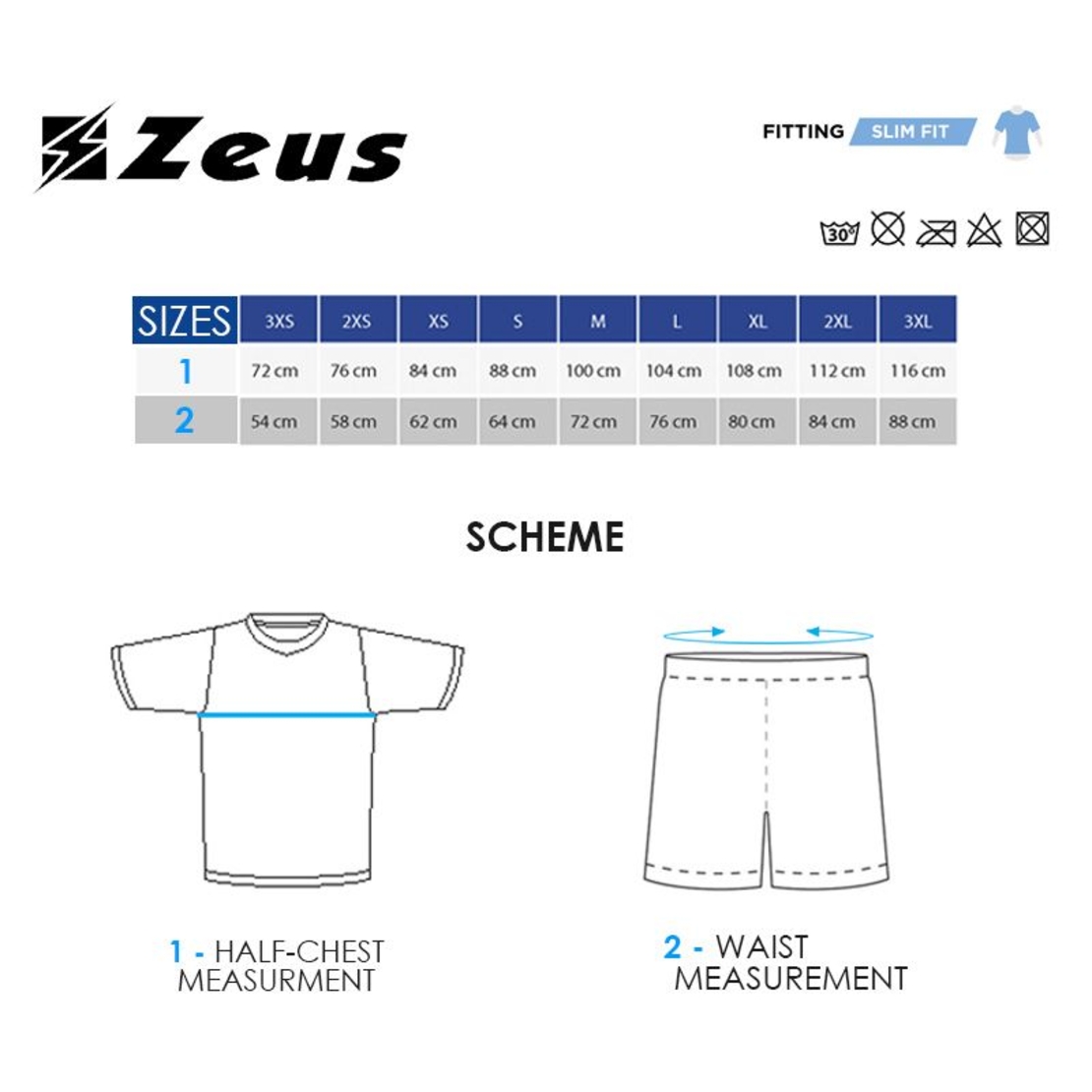 Детски Спортен Екип ZEUS Kit Itaca Uomo Verde/Rosso