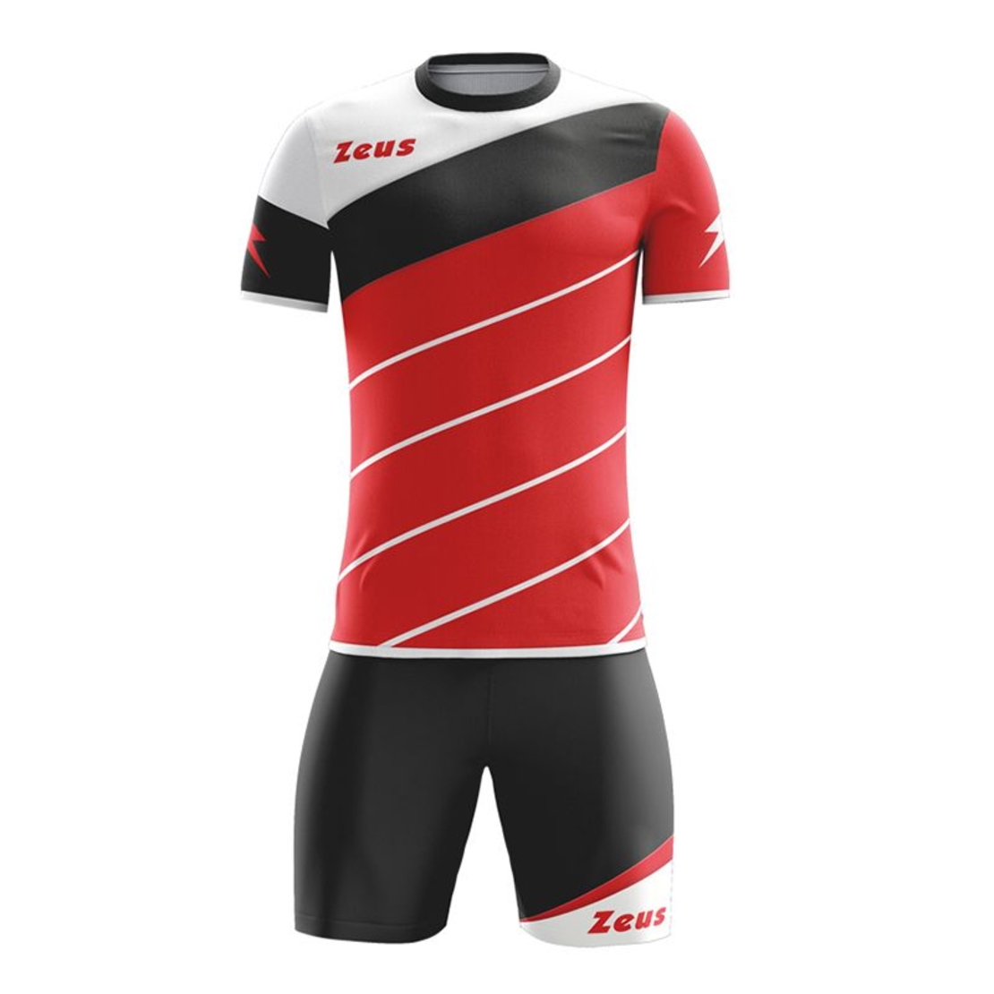 Детски Спортен Екип ZEUS Kit Lybra Uomo Rosso/Nero