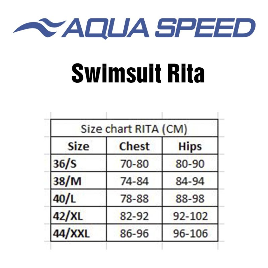 Дамски Бански AQUA SPEED Swimsuit Rita 49