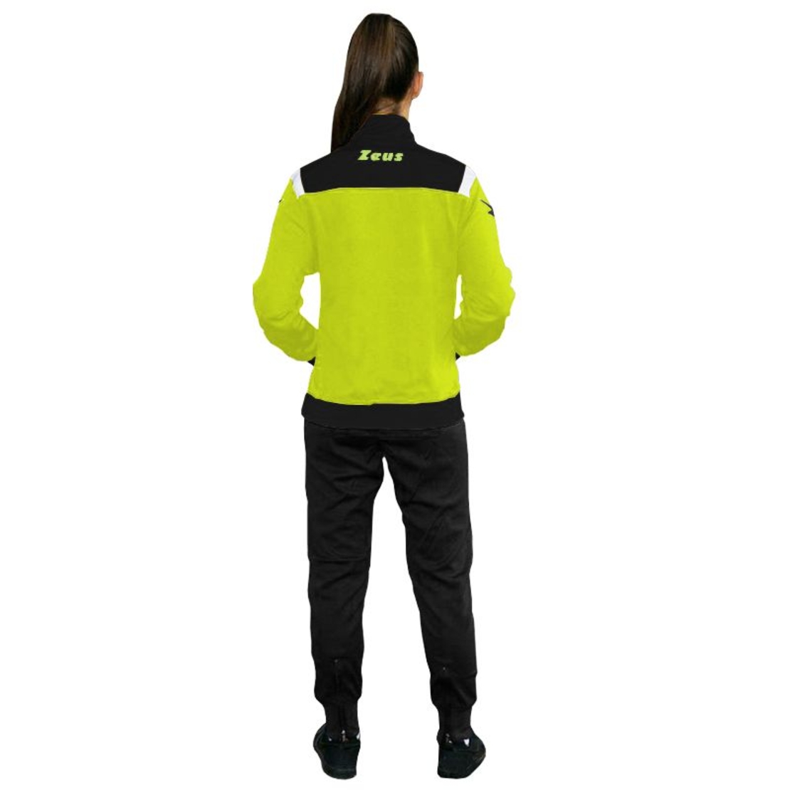 Дамски Анцуг ZEUS Tuta Training Vesuvio Nero/Giallo Fluo