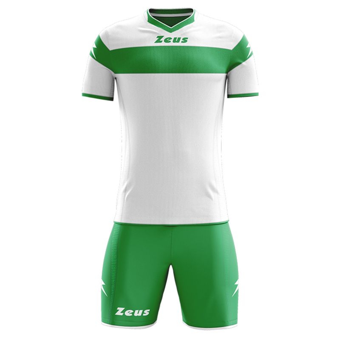 Детски Футболен Екип ZEUS Kit Apollo Bianco/Verde