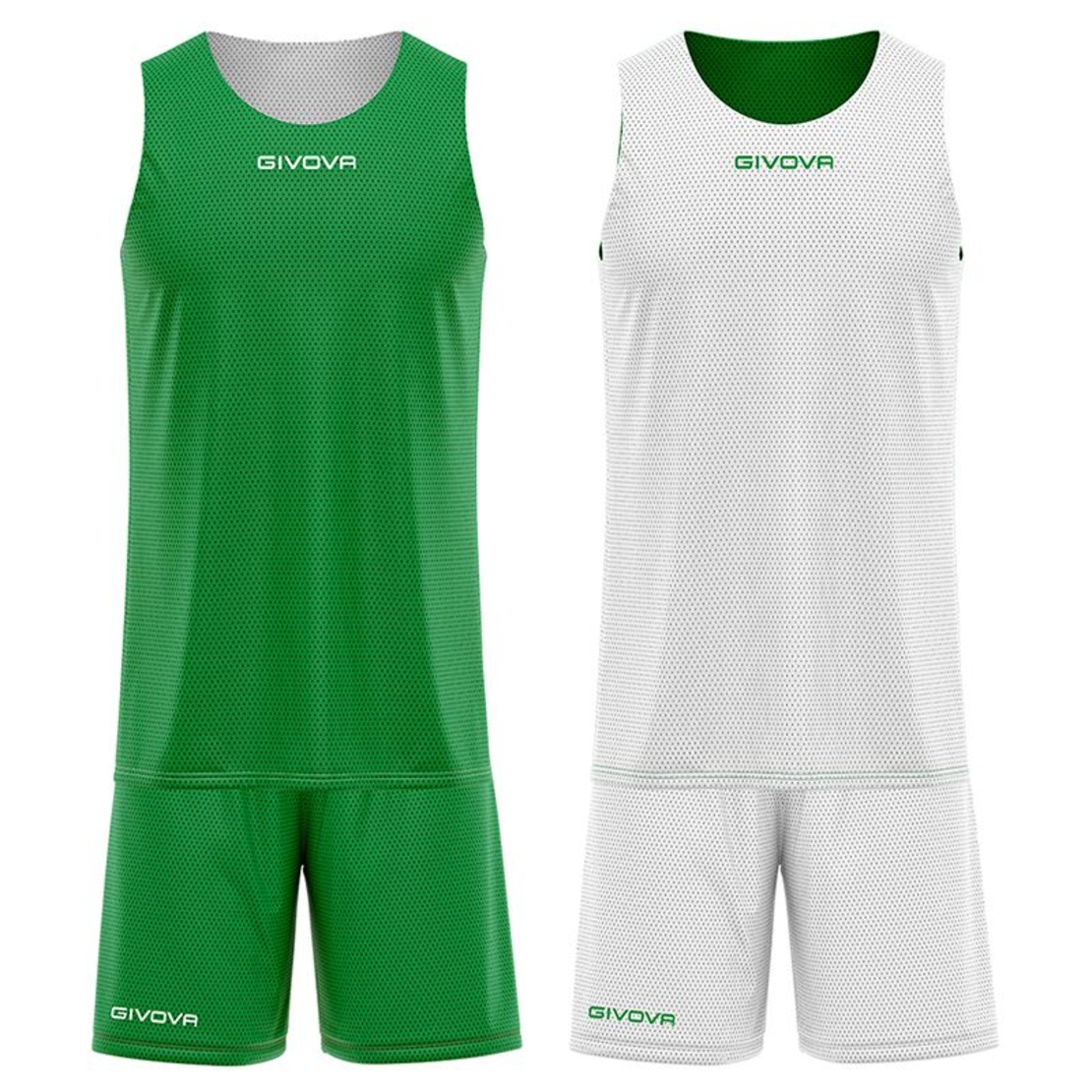 Двулицев Баскетболен Екип GIVOVA Kit Double 1303