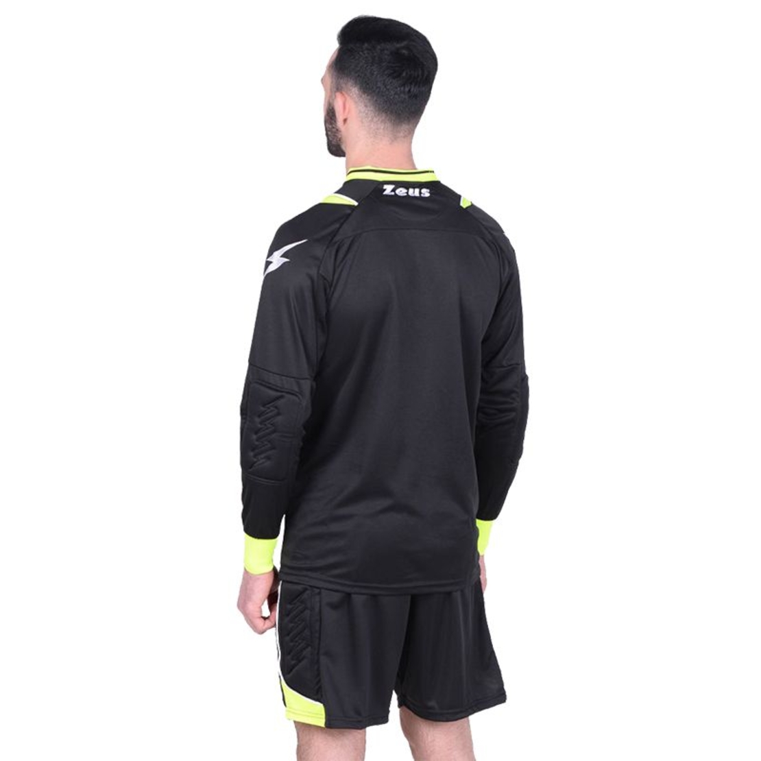 Вратарски Екип ZEUS Kit Gk Paros Nero/Giallo Fluo
