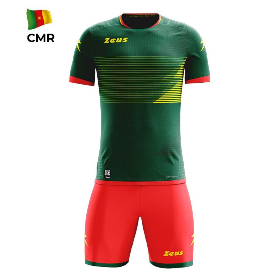 Спортен Екип ZEUS Kit Mundial CMR Verde/Rosso