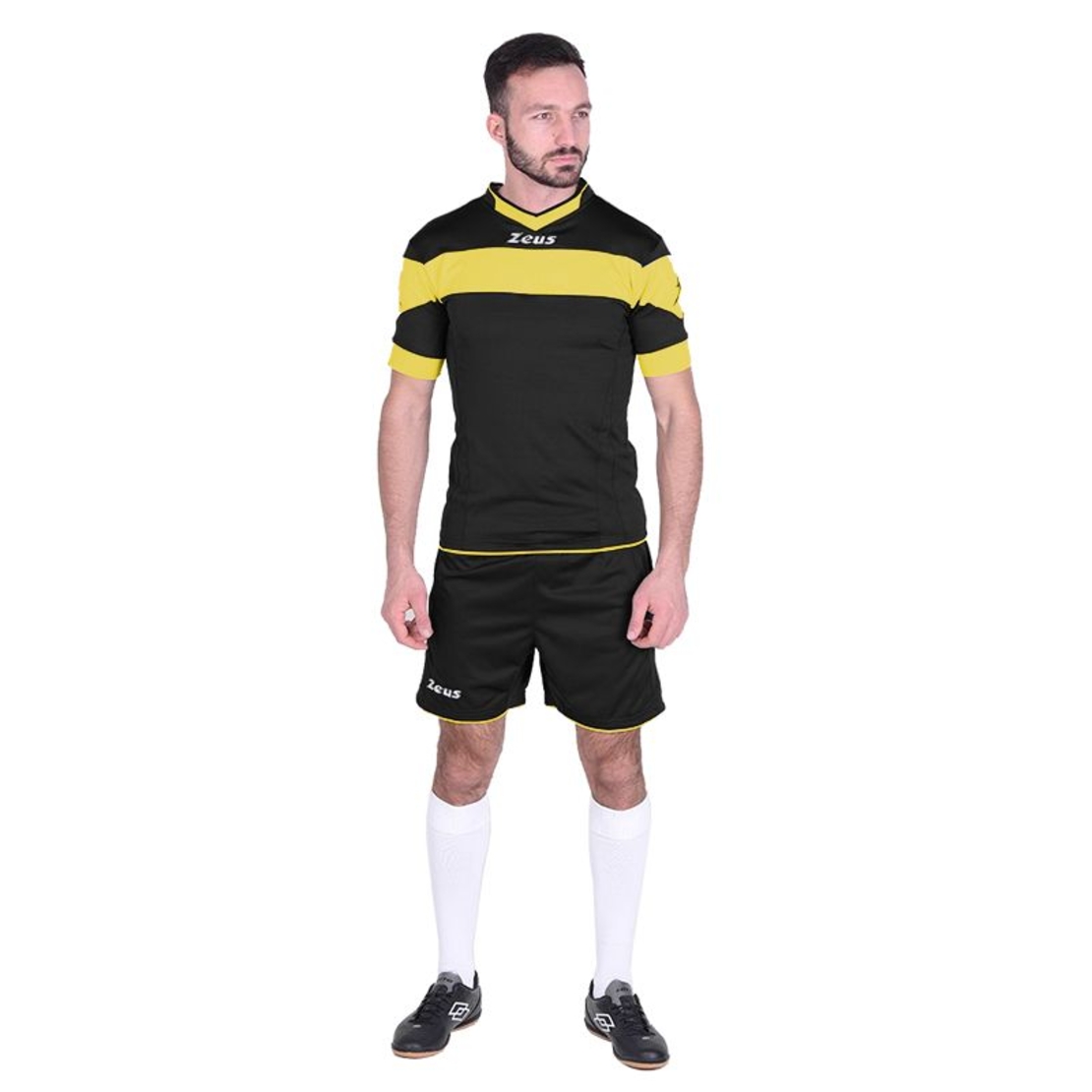 Футболен Екип ZEUS Kit Apollo Nero/Giallo