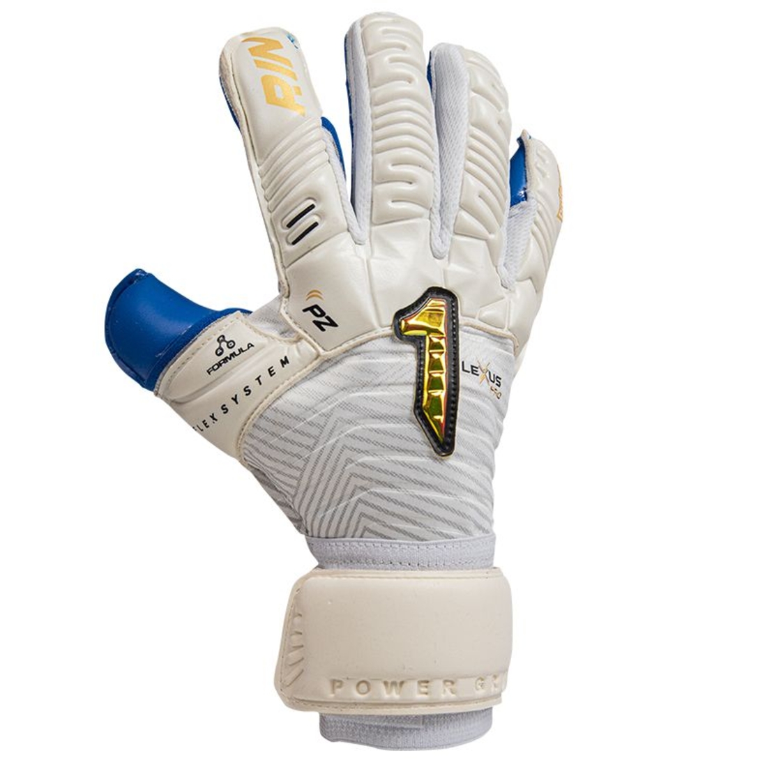 Вратарски Ръкавици RINAT Lexus Gk Pro White/Blue