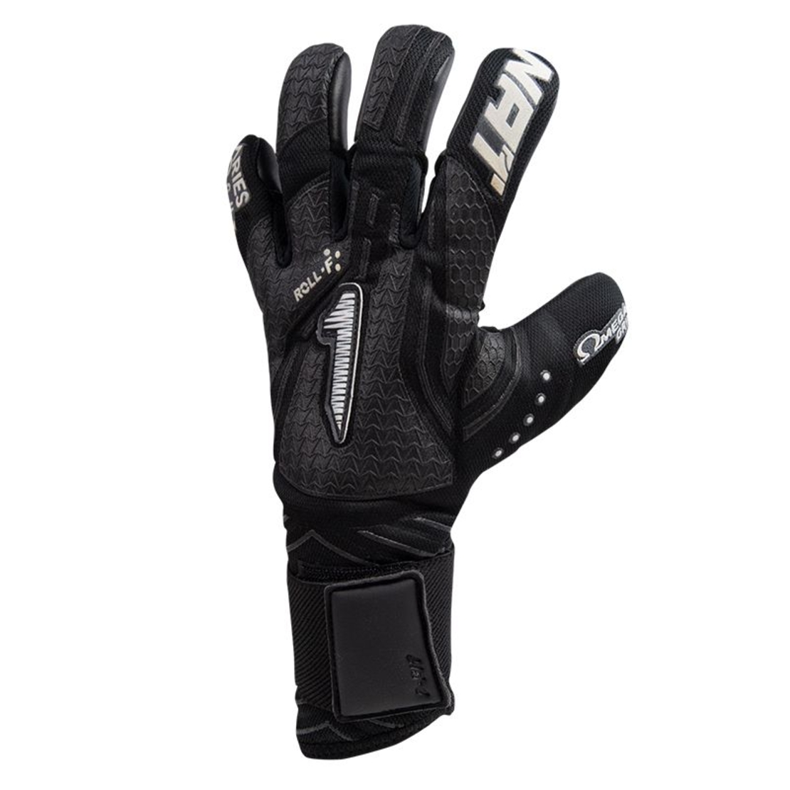 Вратарски Ръкавици RINAT Aries Nemesis Semi Black