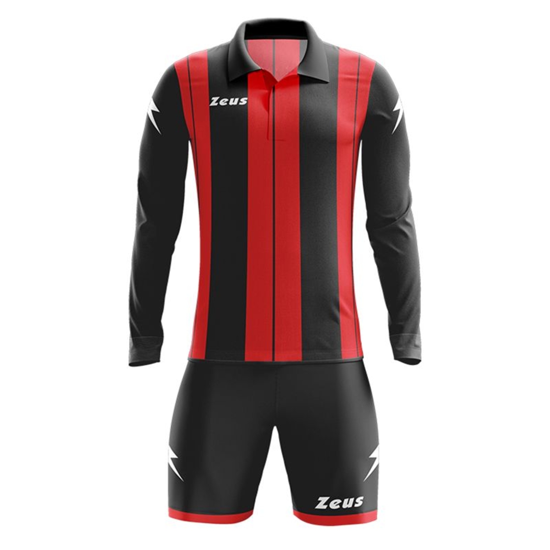 Футболен Екип ZEUS Kit Pitagora Nero/Rosso