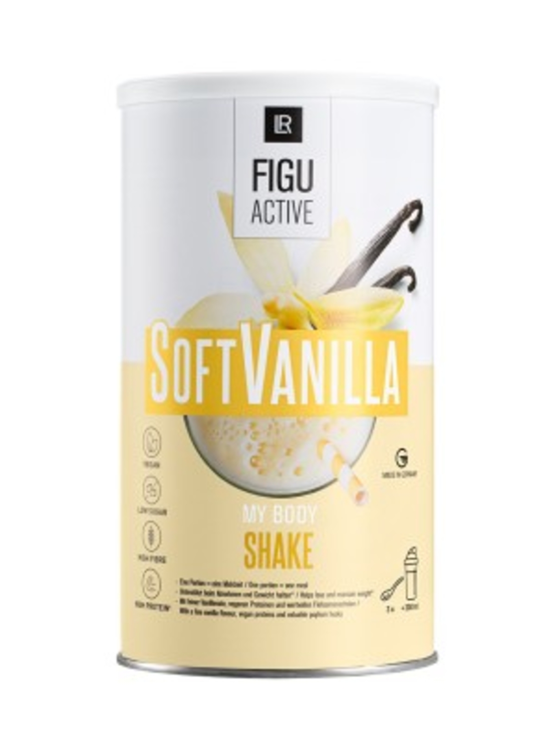 LR FIGUACTIVE Soft Vanilla Шейк Код на продукта:  496 g