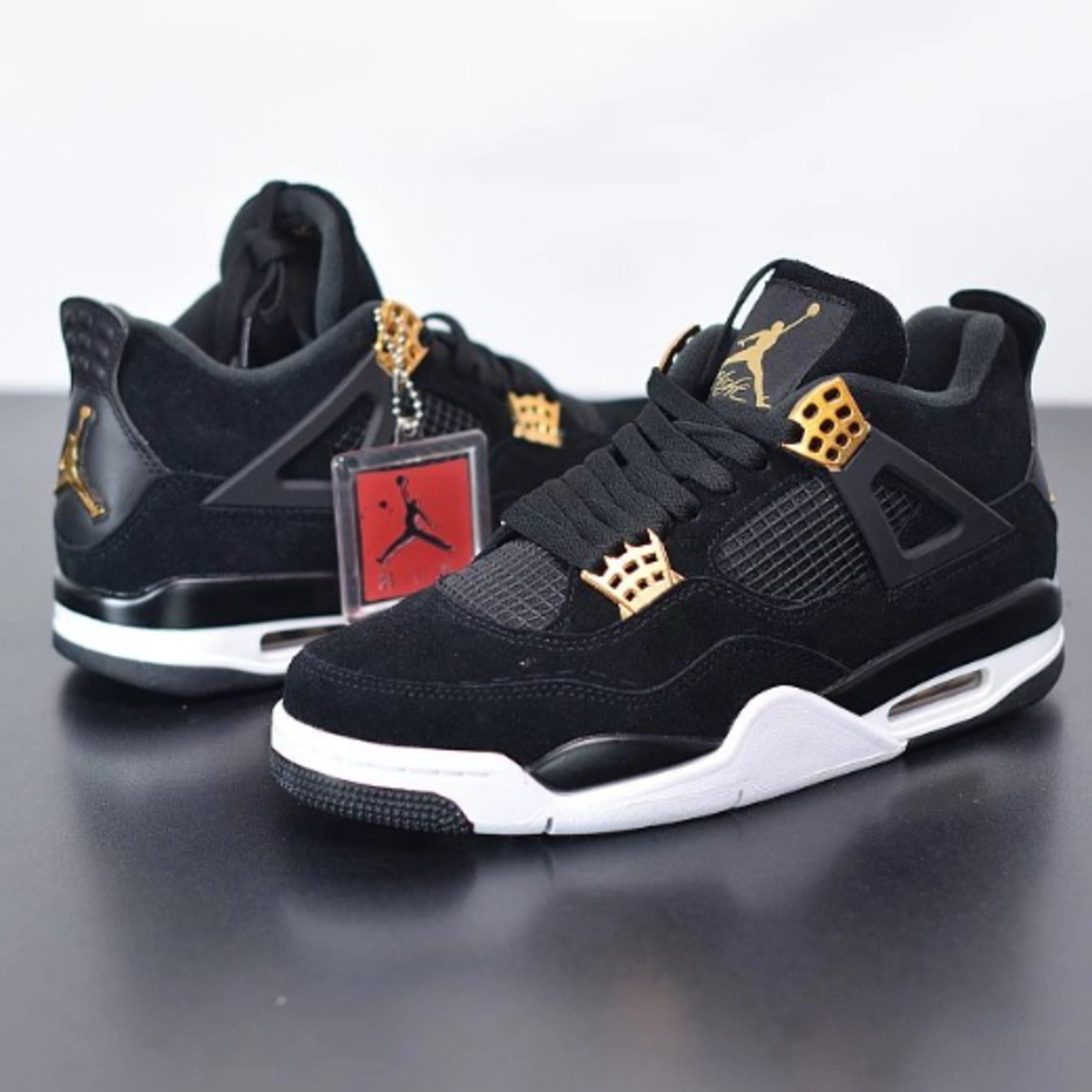 Jordan 4 Royalty Black