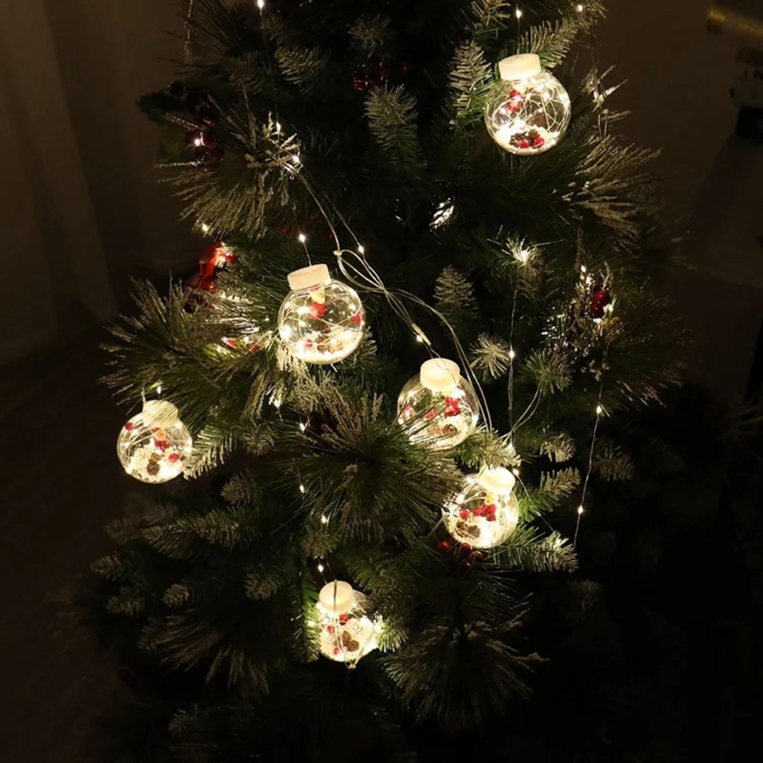 Блестящи коледни топки (3 м) | XMASBALL
