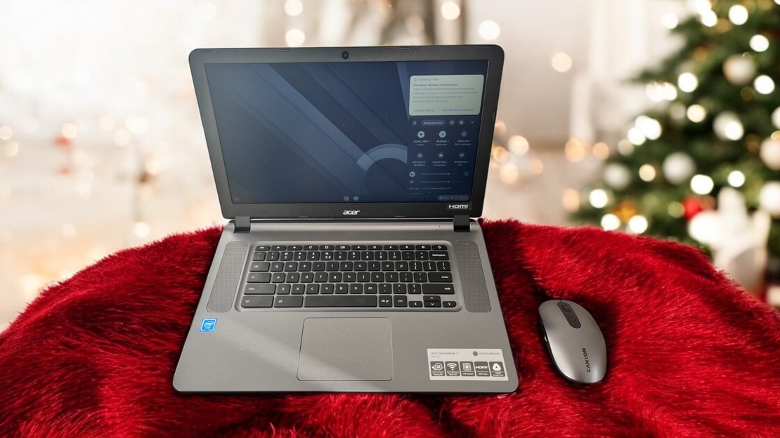Лаптоп Acer Chromebook 15.5 А клас