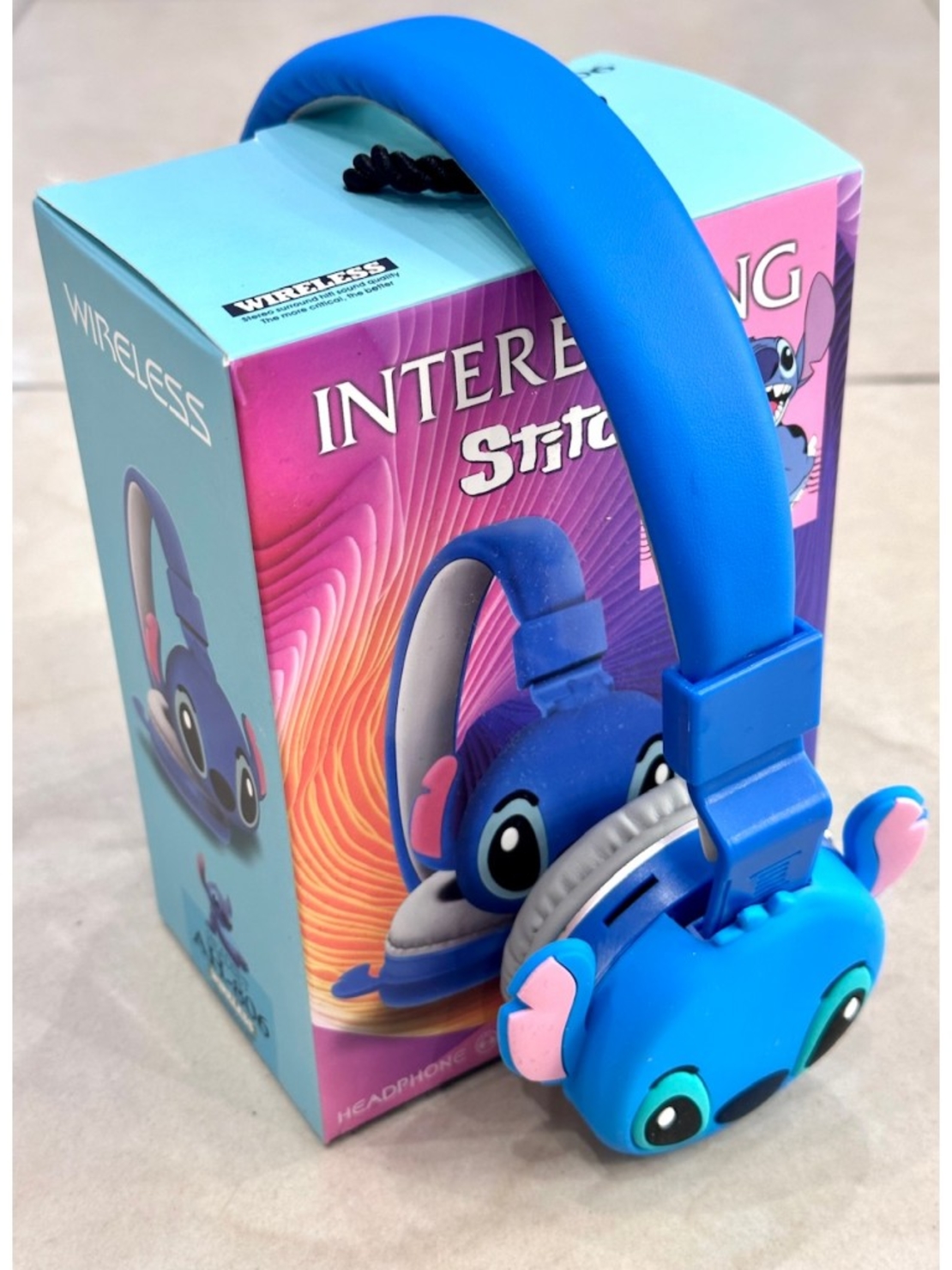 Безжични Bluetooth Слушалки Stitch – Висококачествен Звук и Детски Шарм