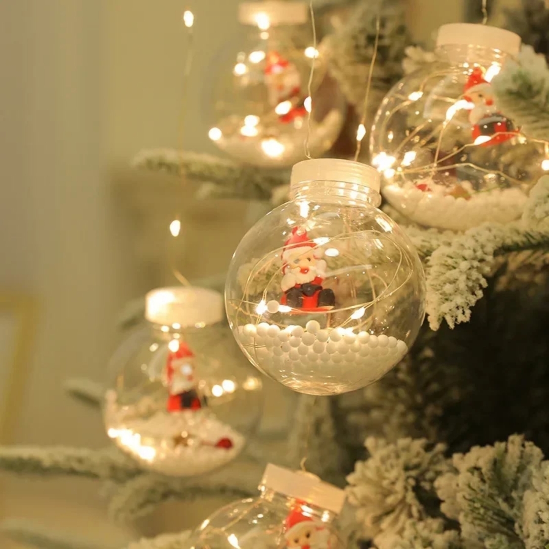 Блестящи коледни топки (3 м) | XMASBALL