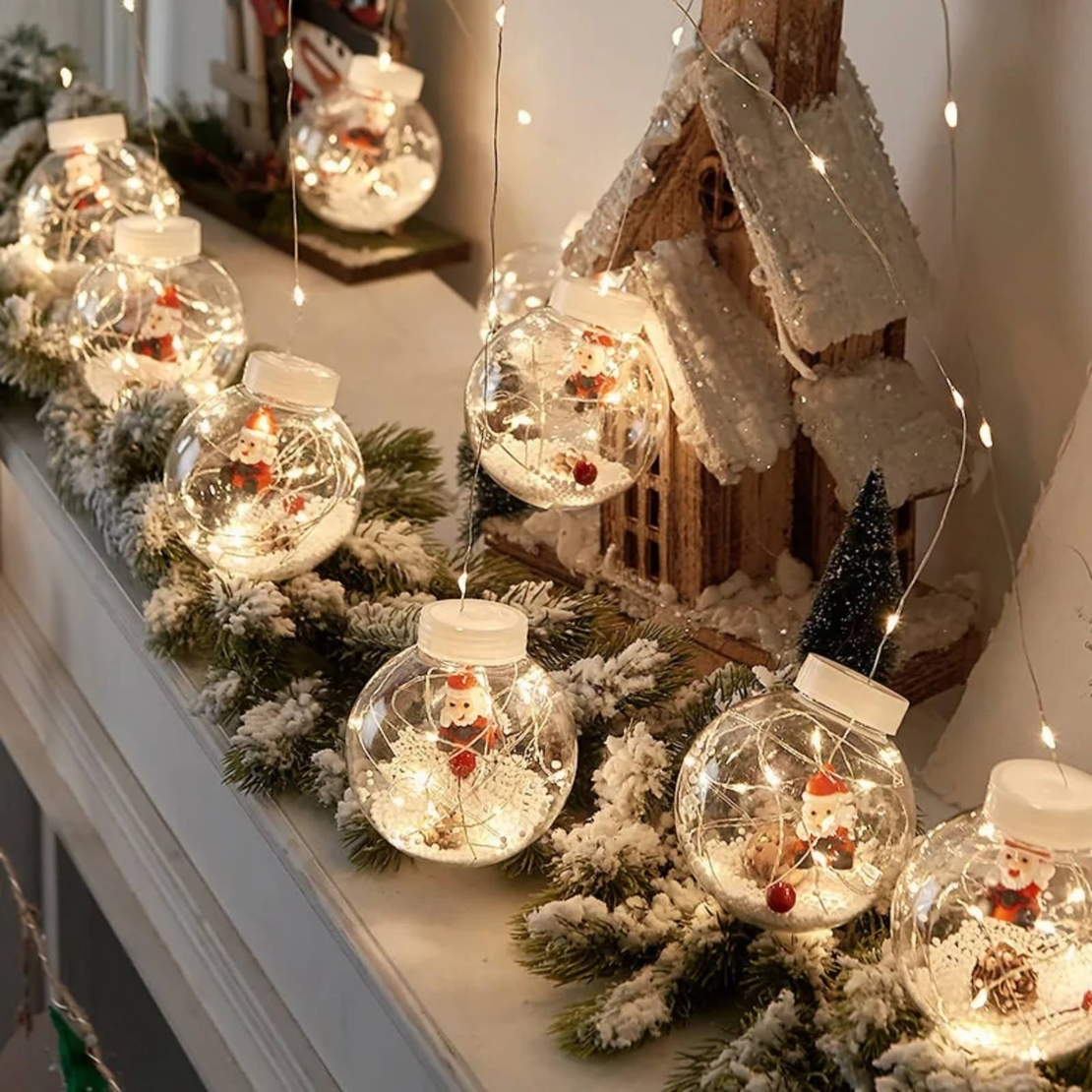 Блестящи коледни топки (3 м) | XMASBALL