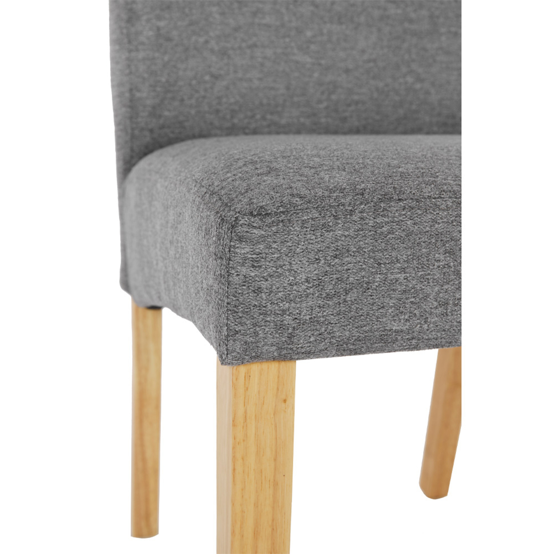 BRIDGE CHAIR FABRIC GREY LIGHT WOOD PINE NATURAL P