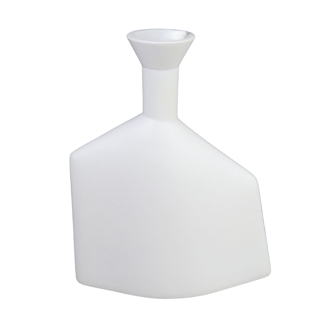 WAZOO DECORATION VASE 20x7x25.5 POLYRESIN WHITE