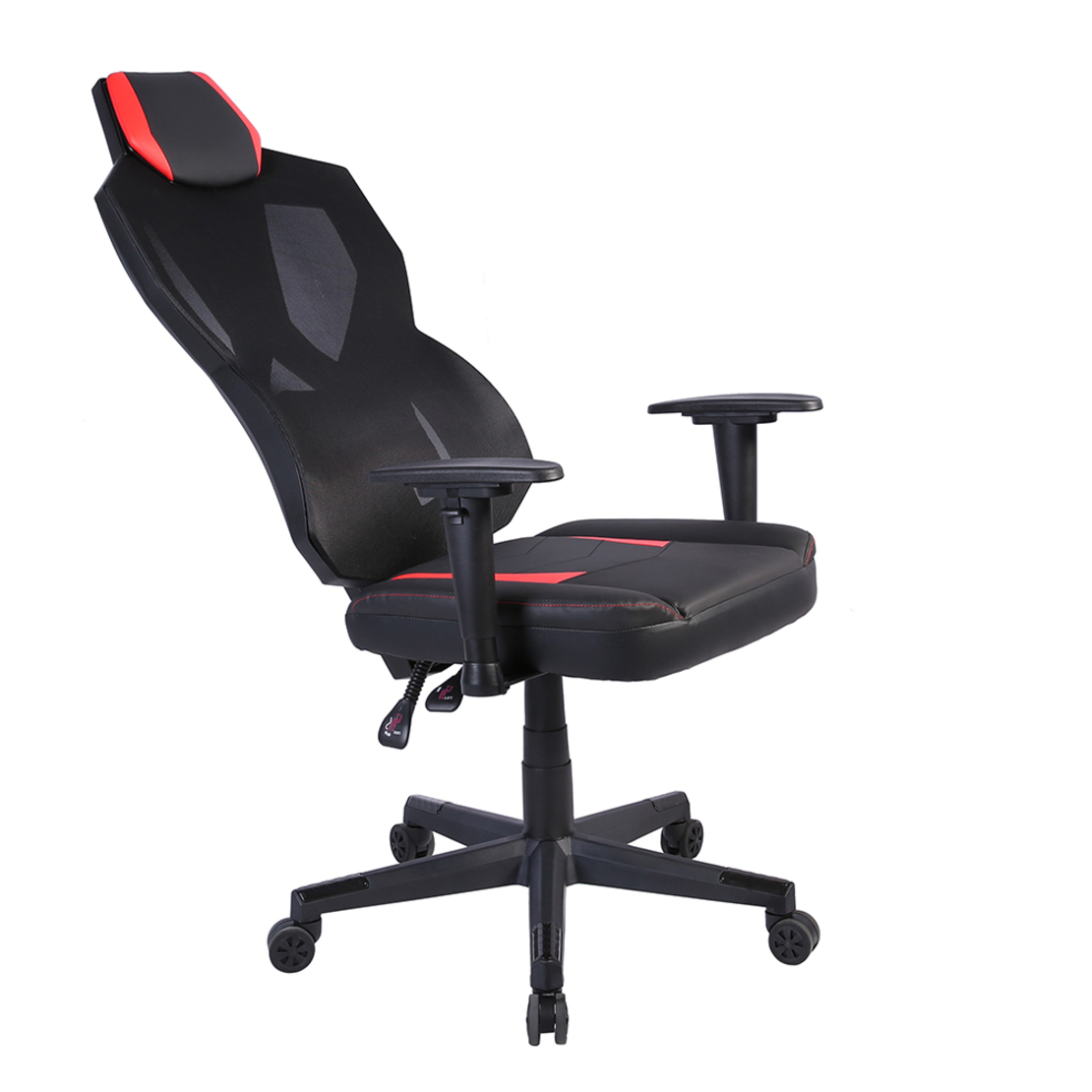 STORM GAMING CHAIR DESK FABRIC BLACK NYLON RED PP 50x73xH135cm PRC