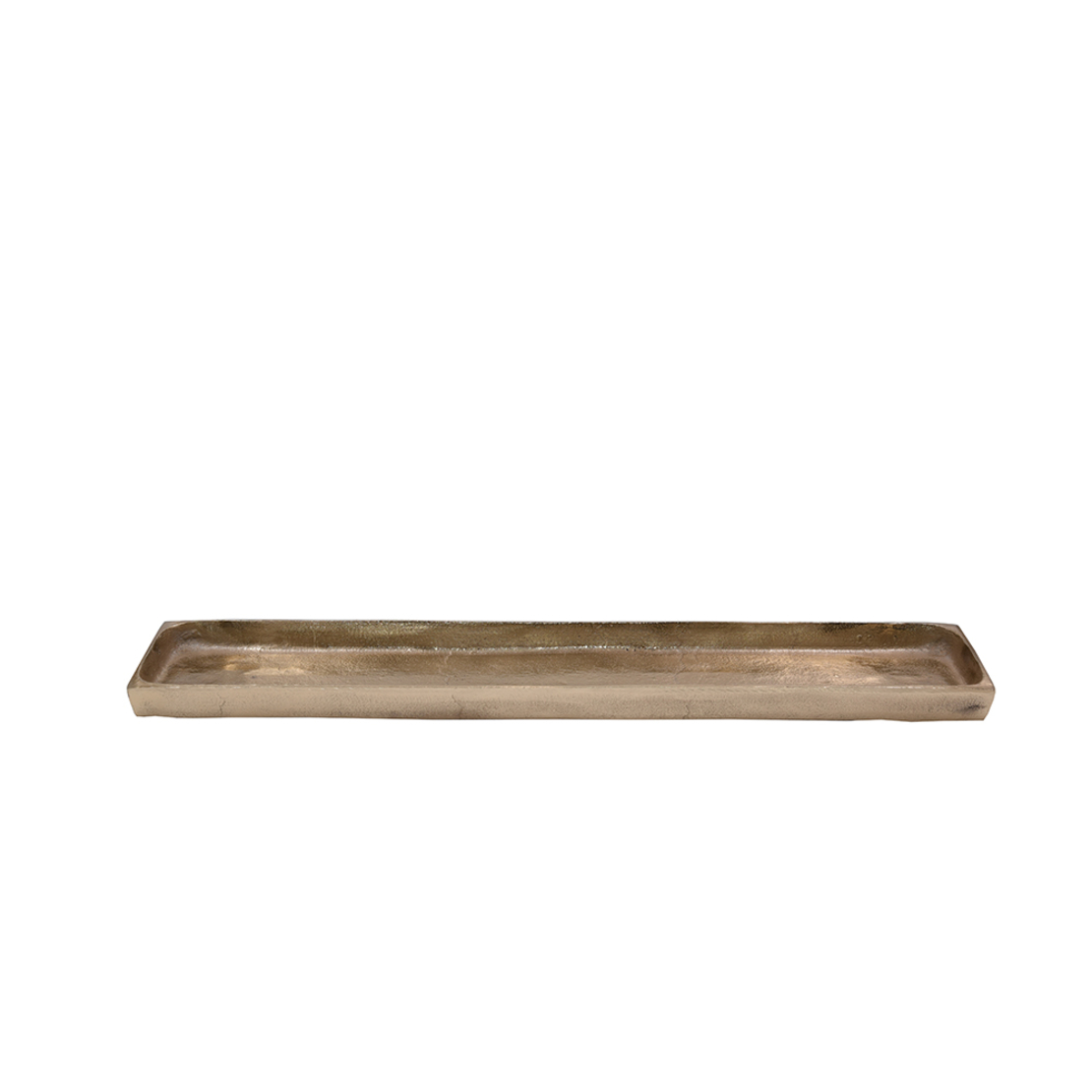 STELLA TRAY ALUMINIUM GOLD 58x12xH3cm IN