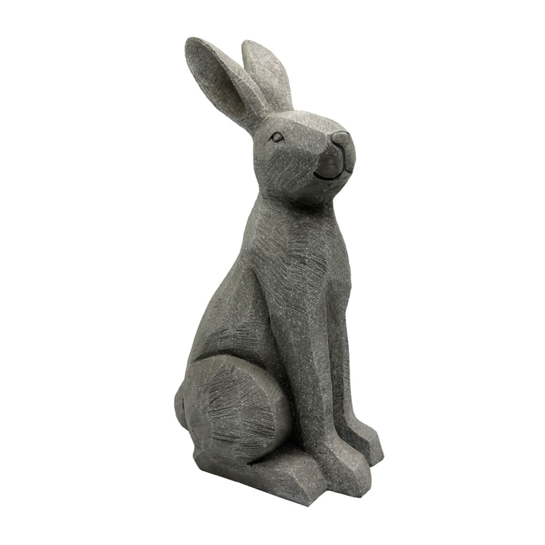EASTER ROGER RABBIT POLYRESIN GREY 21,3x15,7xH39,5