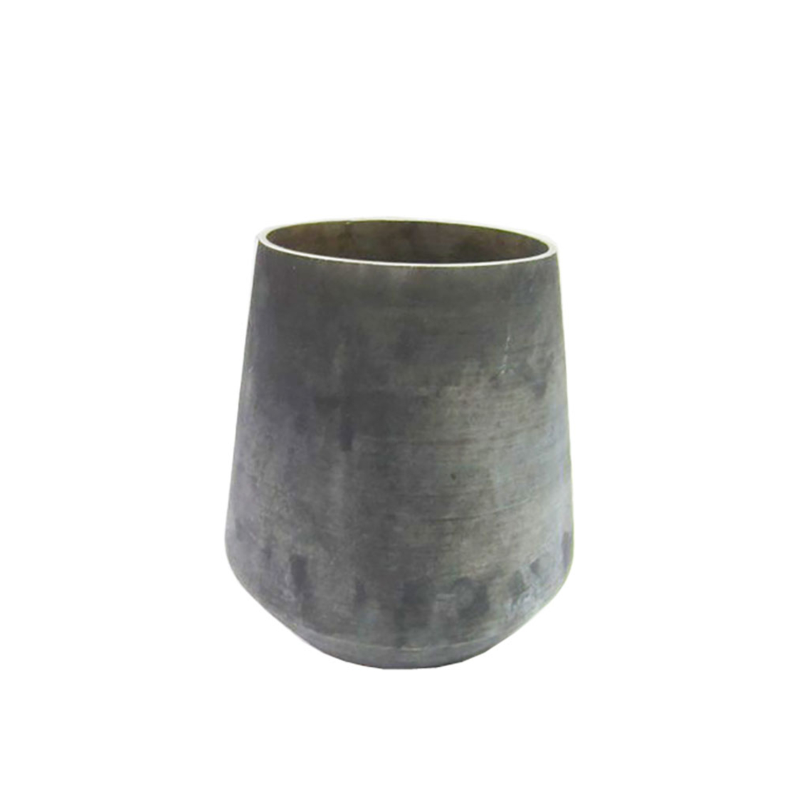 CINZA BASE FOR CANDLE GLASS GREY GOLD D15xH16cm IN