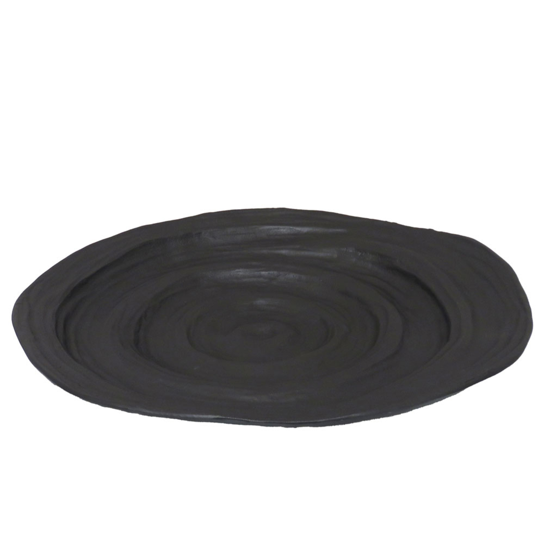 ARTIOM TRAY DECORATIVE 42x41x6 ALUMINIUM BLACK