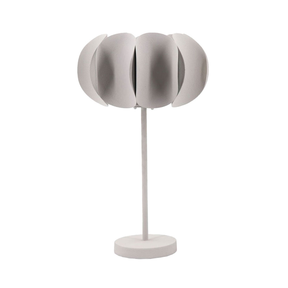 FULVIA LAMP TABLE 37x37x62 METAL WHITE