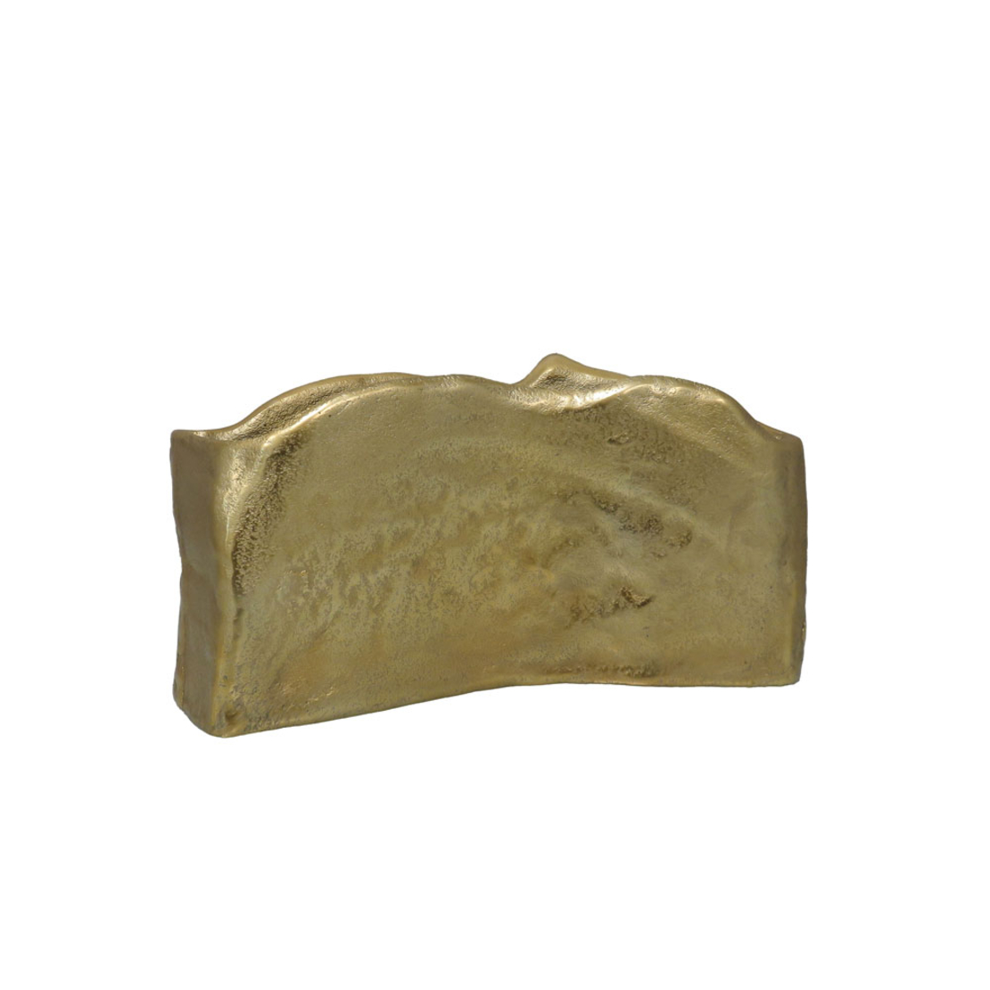 GRANTAS VASE 37x11x20 ALUMINIUM GOLD