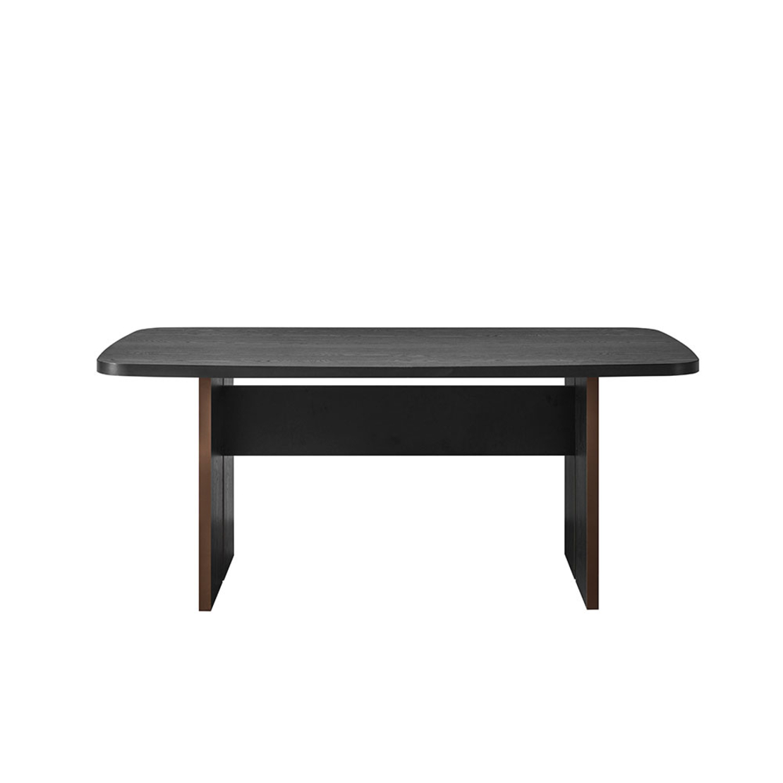 DARK TABLE MELAMINE BLACK OAK E1 TR