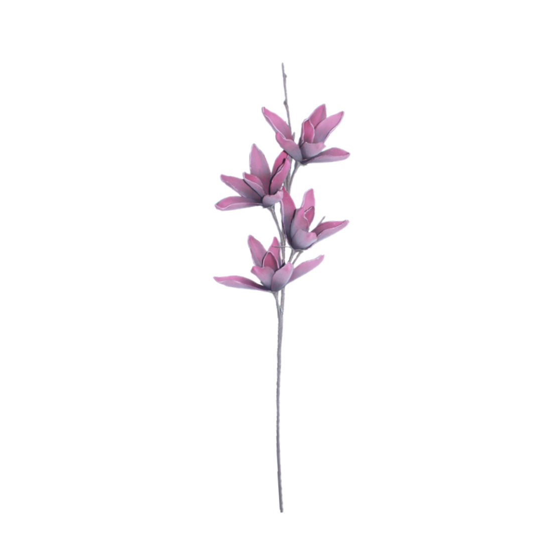 DIAN 4 ARTIFICIAL FLOWER EVA FOAM FUCHSIA GREY H11