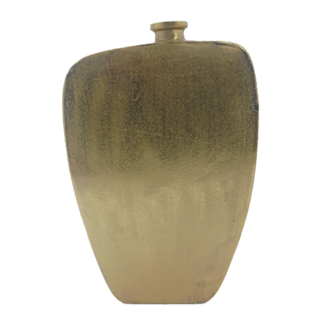 ODEN VASE ALUMINIUM GOLD 24,25x6,25xH42cm IN