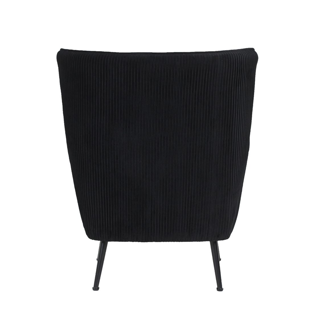 SERPATINA ARMCHAIR FABRIC BLACK METAL BLACK E1 PRC